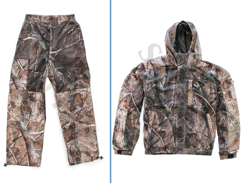 Men’s Hunting Trousers and Jacket (two-part camouflage suit) in camouflage