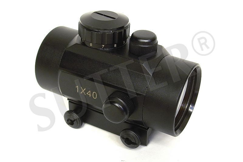 Red Dot Sight 1x40 for Weaver- and Pic. rail