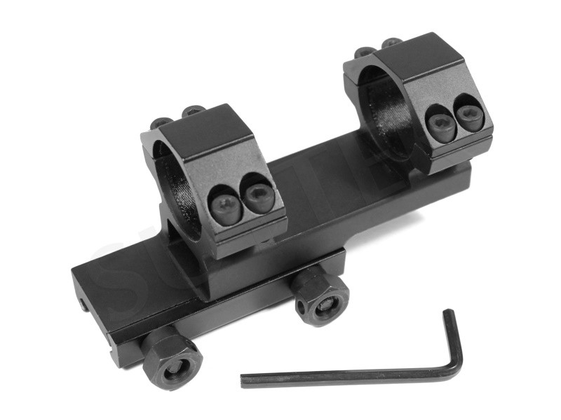 Stable Offset Mounting Rail for 19-21 mm Weaver- und Picatinnyrail