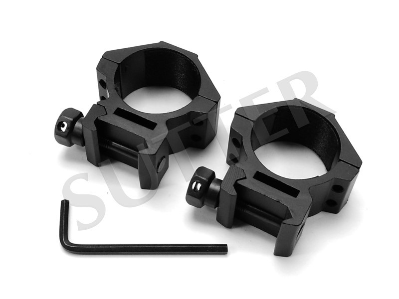 Ring Mounts d=30 h=50 Strong * For 19-22mm rails