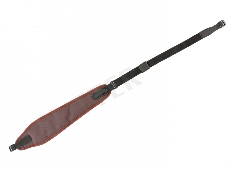 Universal Rifle Sling - Extra Width: 6 - 9cm - Red Brown