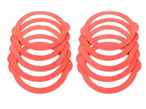 Canning rings / canning gums Ø 105 mm - 96 x 118 mm (10 pieces)